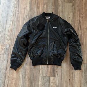 Nike Men's Jet Black Bomber Jacket